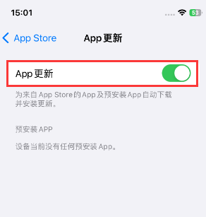 奈曼苹果15维修中心如何让iPhone15APP自动更新